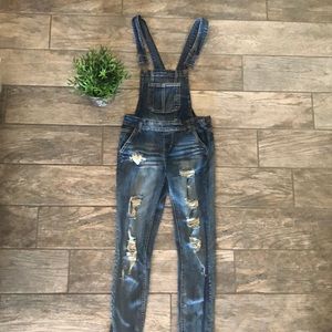 Denim Overalls